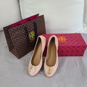 Tory Burch Benton 2 Travel Ballet Flats SZ 8.5